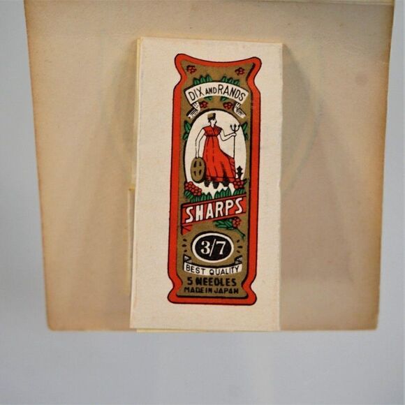 Vintage National Life & Accident Ins Advertising Sharps Sewing Needles Japan - Picture 2 of 6